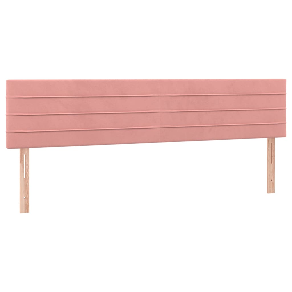Sommier à lattes de lit avec matelas Rose 160x200 cm Velours - XIOS