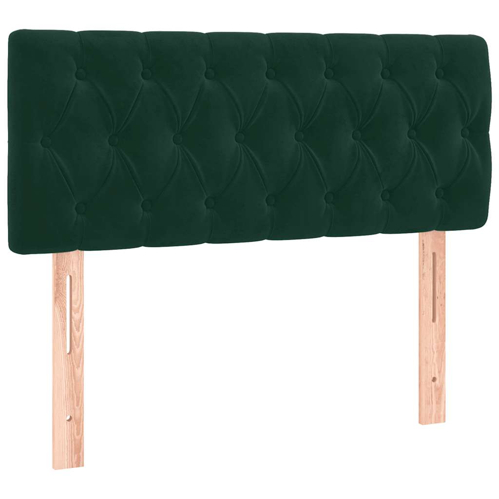 Sommier à lattes de lit avec matelas Vert foncé 90x200 cm - XIOS