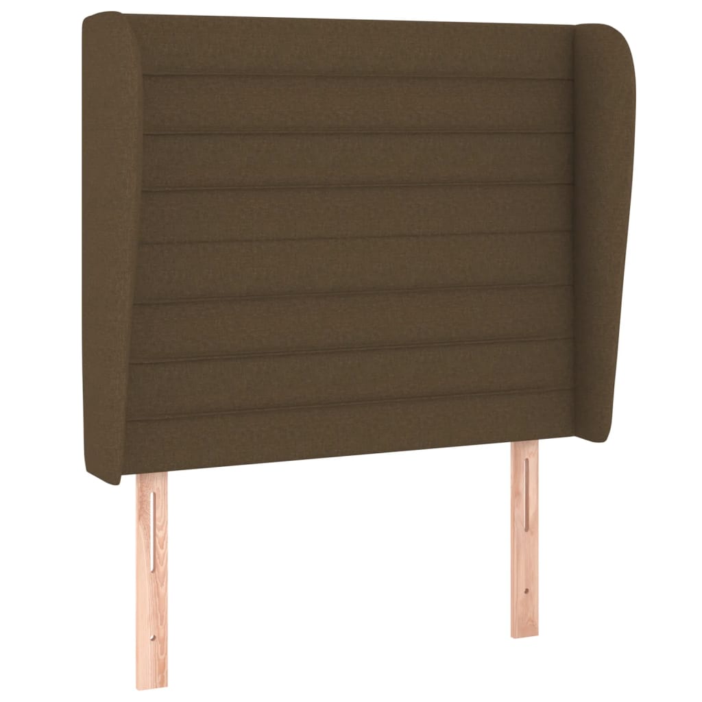 Sommier à lattes de lit avec matelas Marron foncé 100x200 cm - XIOS