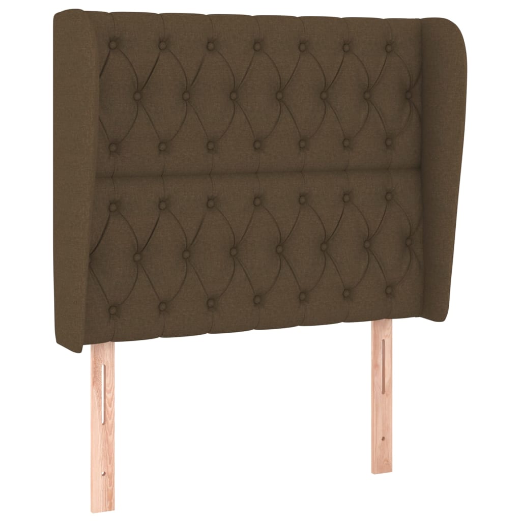 Sommier à lattes de lit avec matelas Marron foncé 90x190 cm - XIOS
