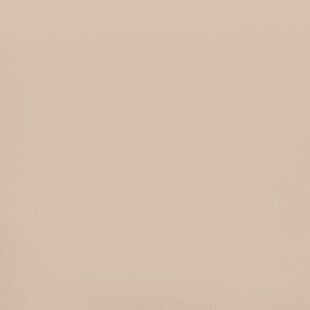 Cadre de lit sans matelas cappuccino 140x190 cm similicuir - XIOS