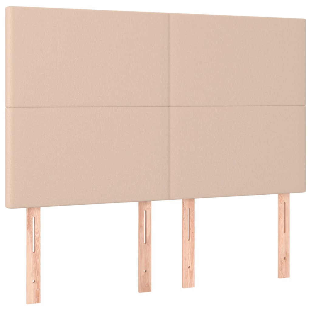 Cadre de lit sans matelas cappuccino 140x200 cm similicuir - XIOS