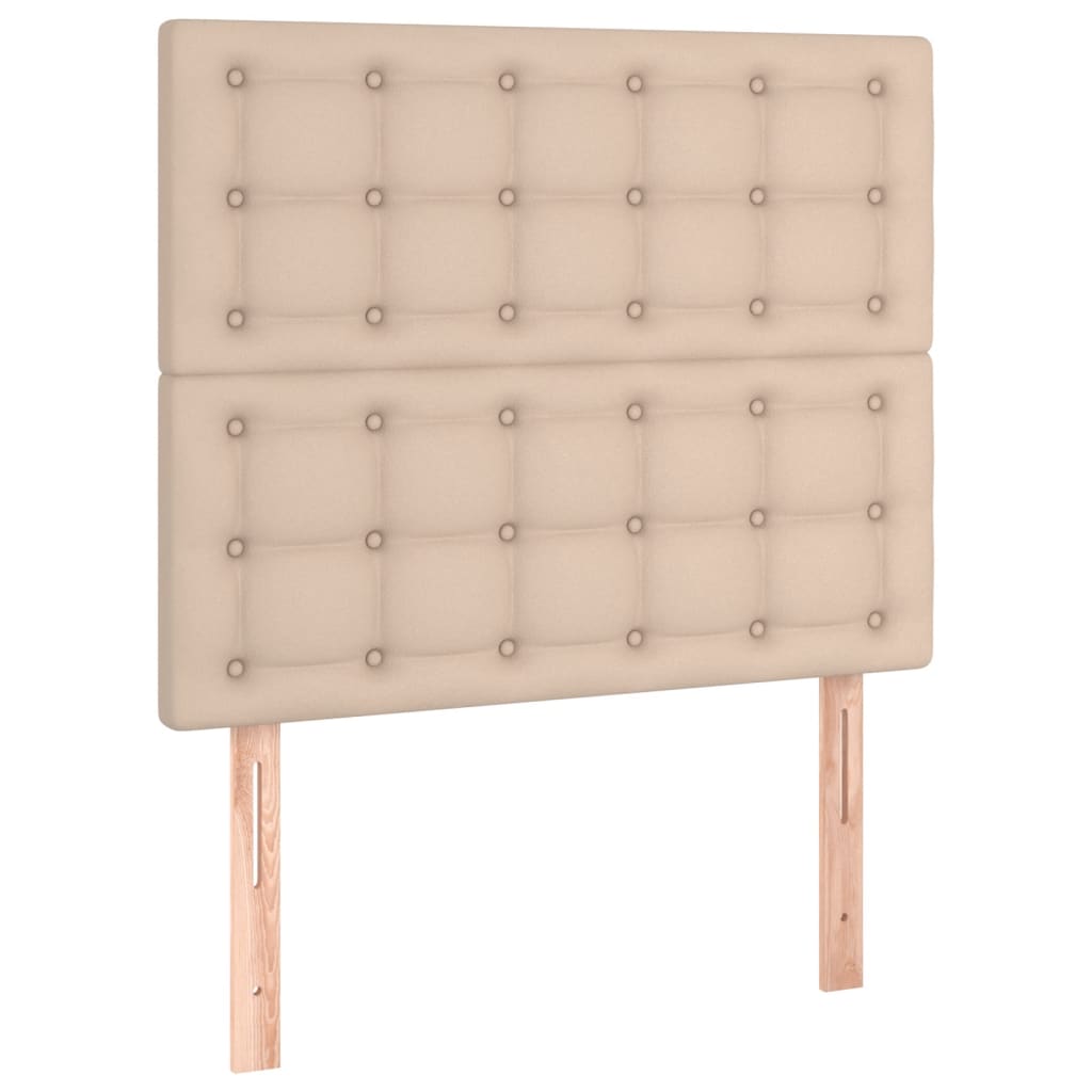 Cadre de lit sans matelas cappuccino 80x200 cm similicuir - XIOS