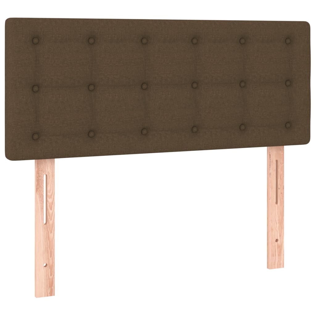 Sommier à lattes de lit avec matelas Marron foncé 90x190 cm - XIOS