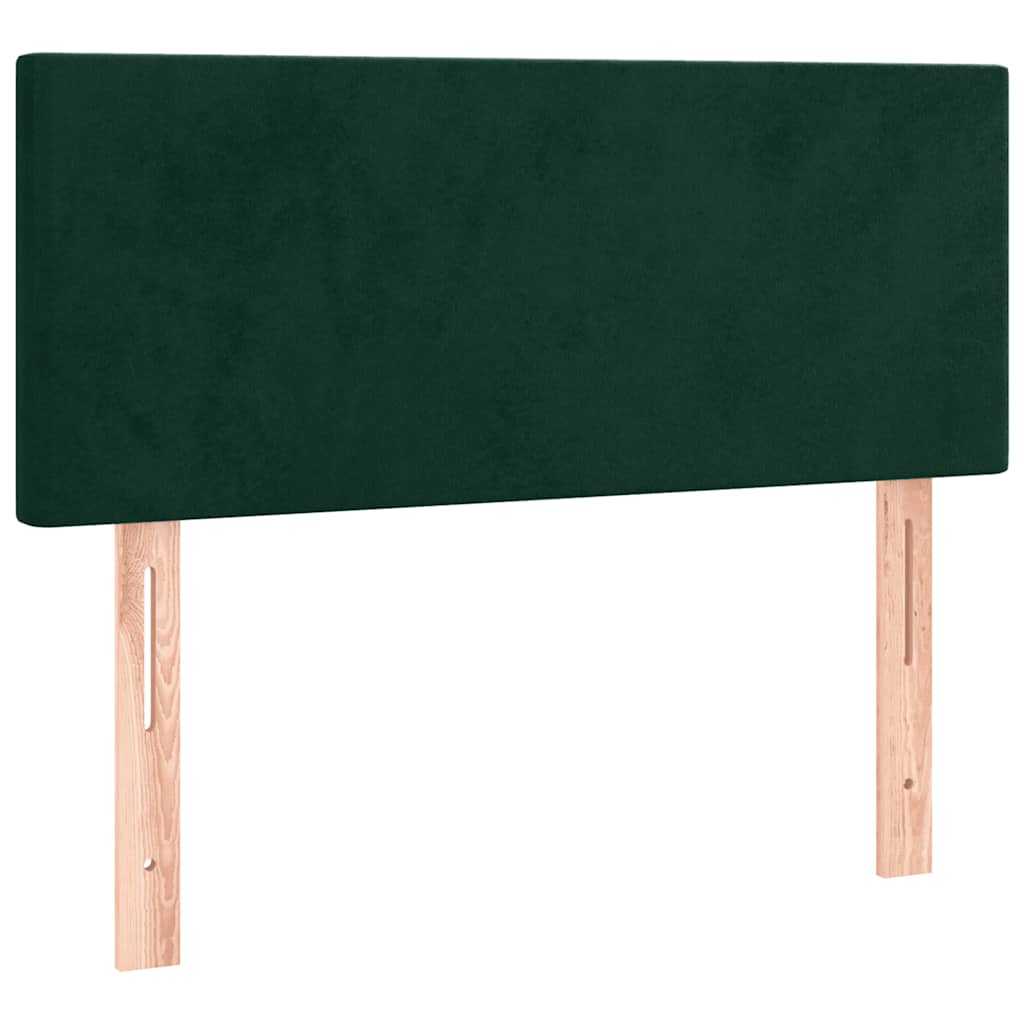 Sommier à lattes de lit avec matelas Vert foncé 90x200 cm - XIOS