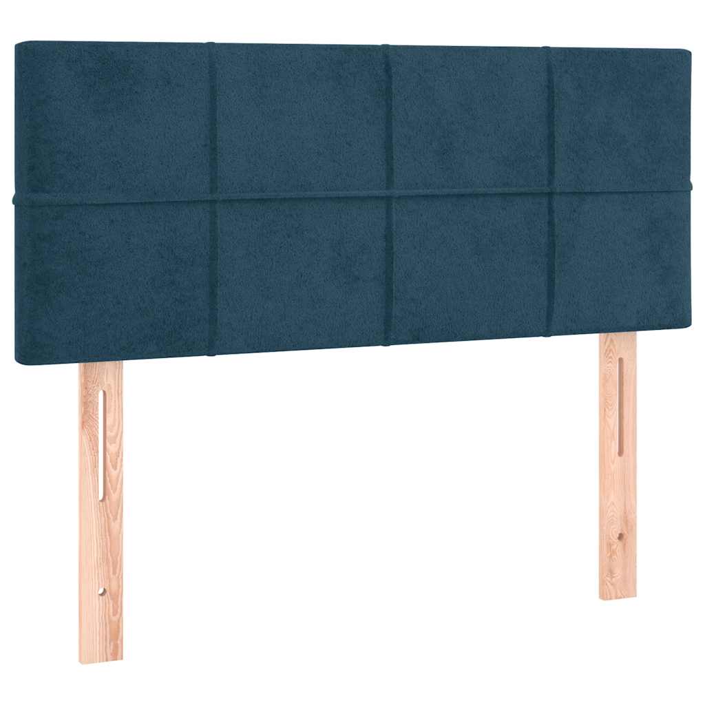 Sommier à lattes de lit avec matelas Bleu foncé 90x190 cm - XIOS