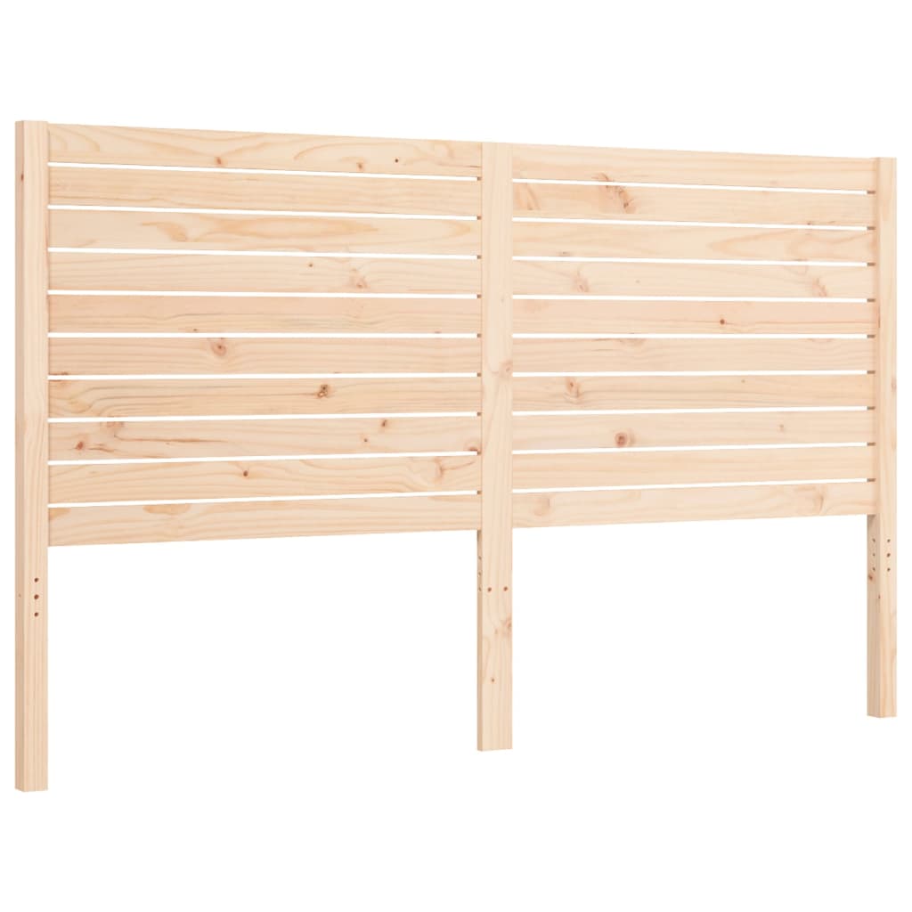 Cadre de lit sans matelas 160x200 cm bois massif - XIOS