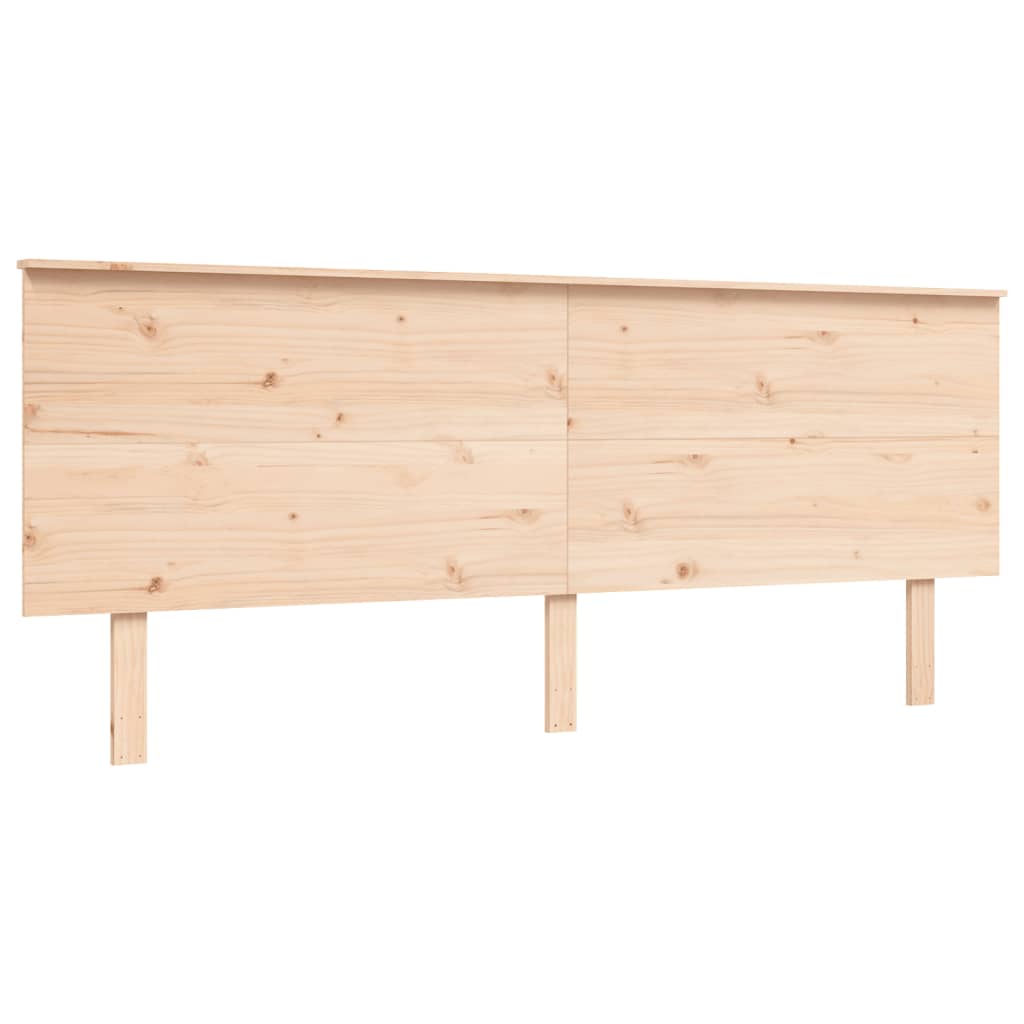 Cadre de lit sans matelas 200x200 cm bois massif - XIOS