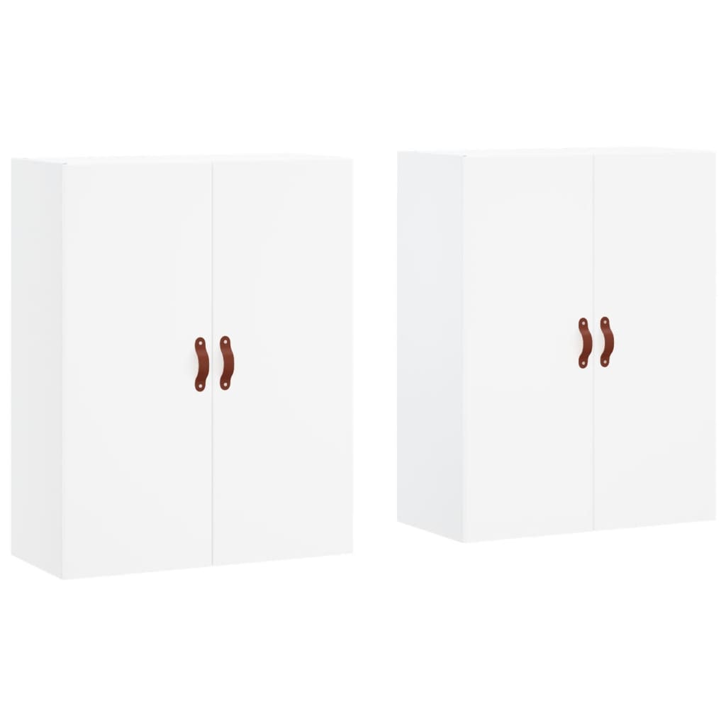 Armoires murales 2 pcs blanc 69,5x34x90 cm - XIOS