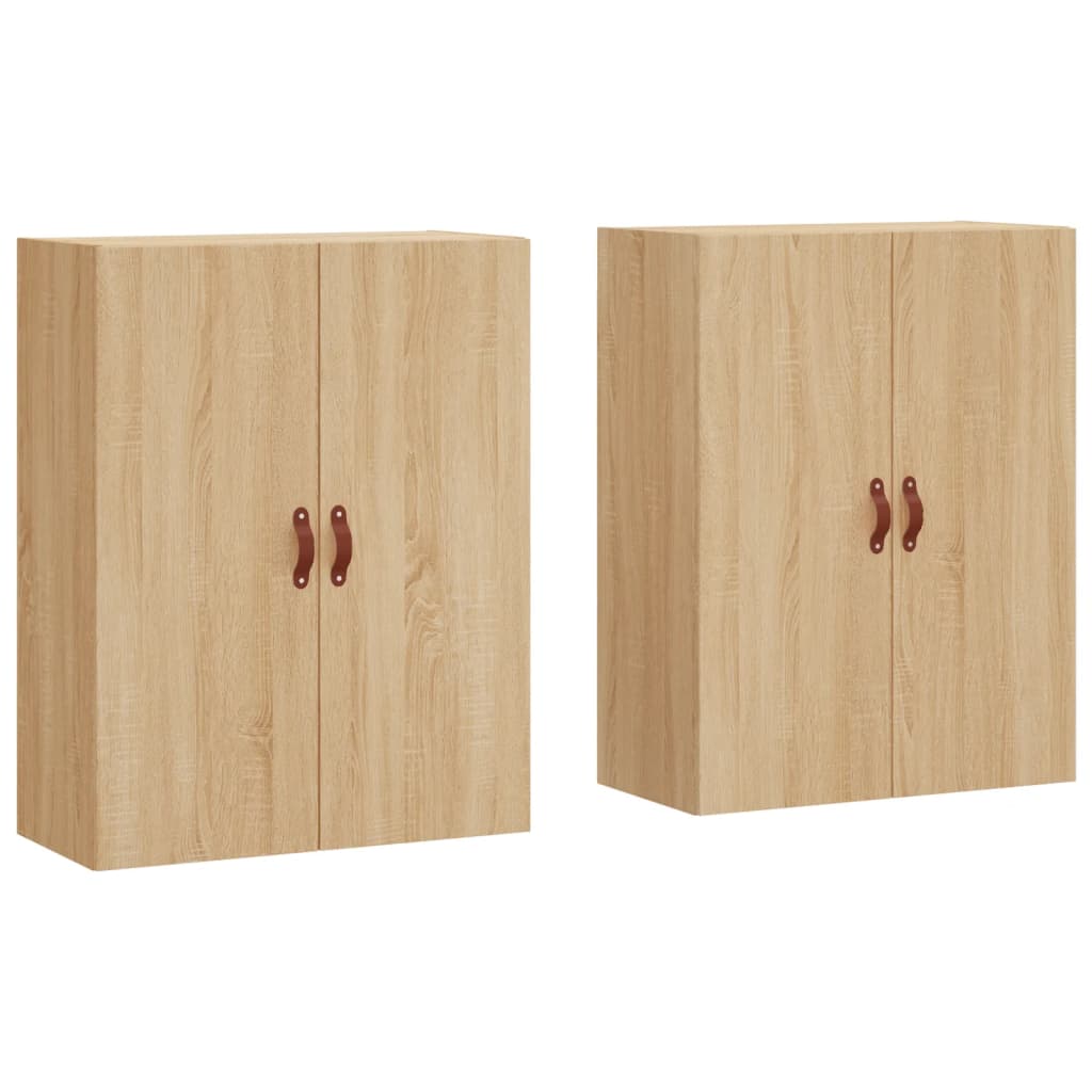Armoires murales 2 pcs chêne sonoma 69,5x34x90 cm - XIOS