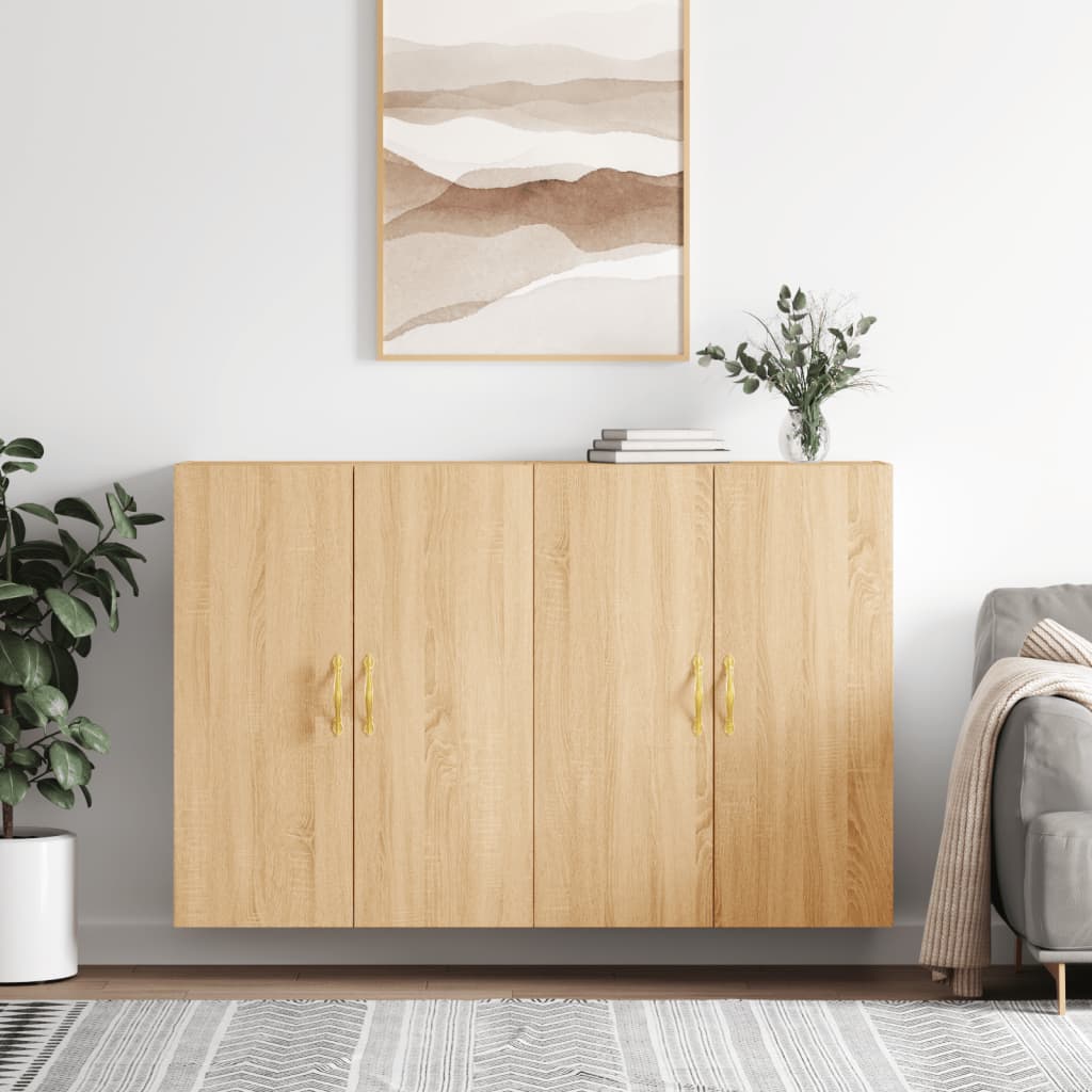 Armoires murales 2 pcs chêne sonoma 69,5x34x90 cm - XIOS