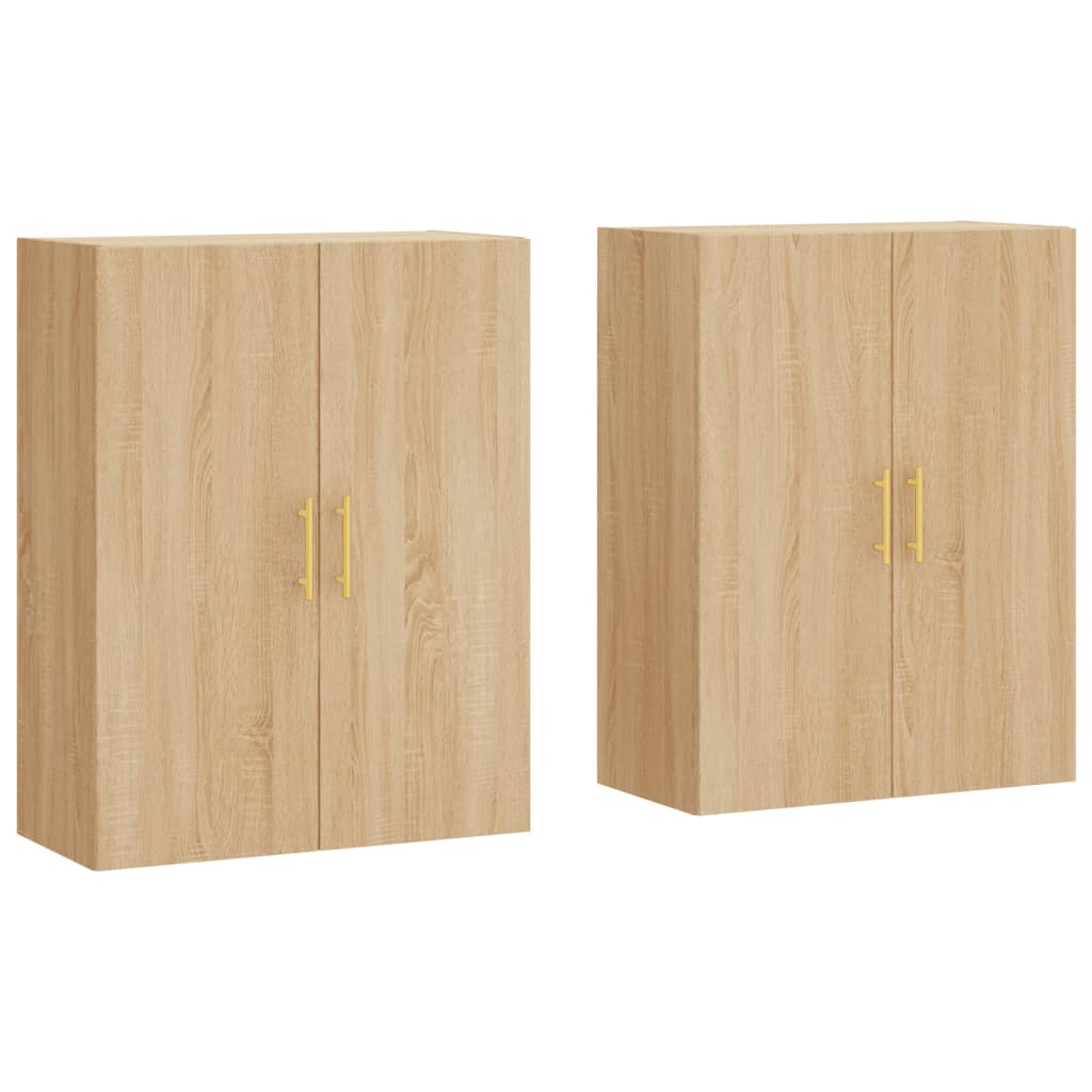 Armoires murales 2 pcs chêne sonoma 69,5x34x90 cm - XIOS