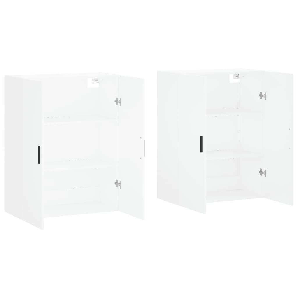 Armoires murales 2 pcs blanc 69,5x34x90 cm - XIOS