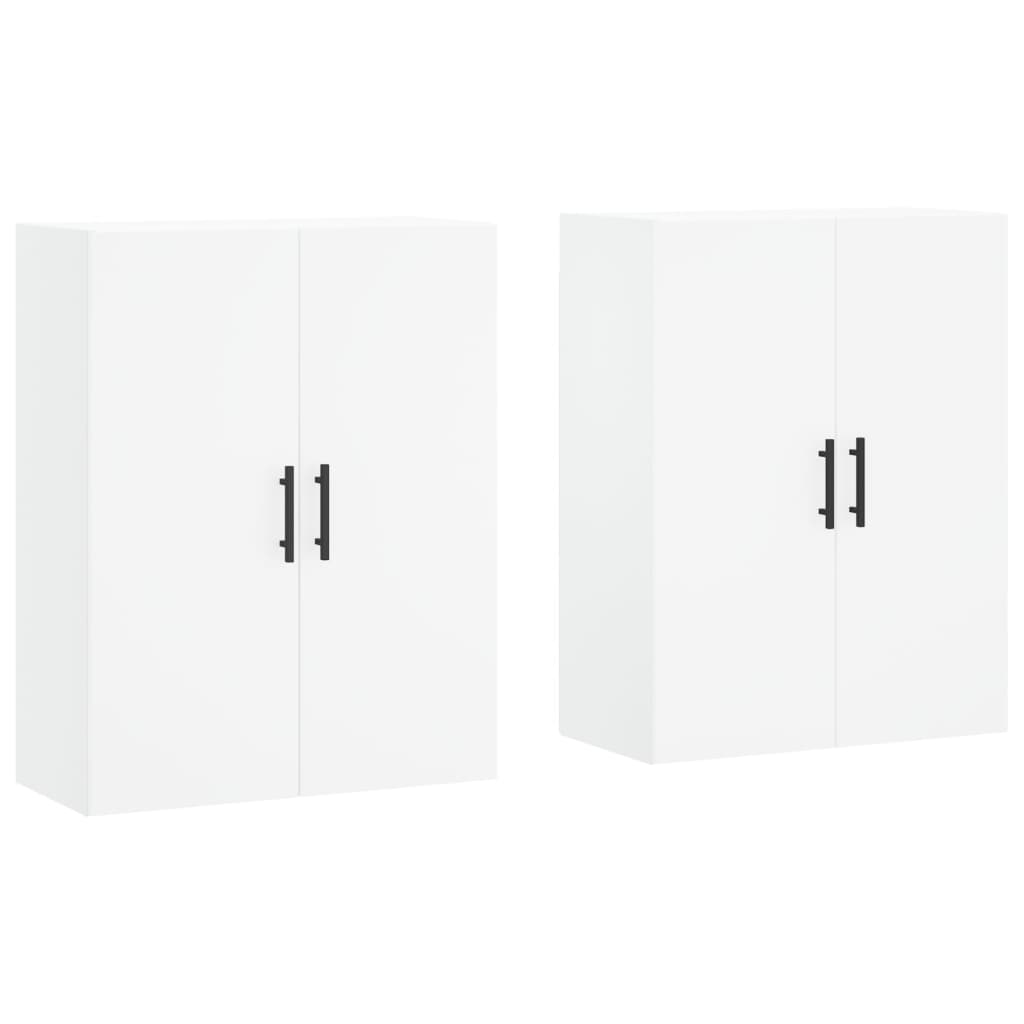 Armoires murales 2 pcs blanc 69,5x34x90 cm - XIOS