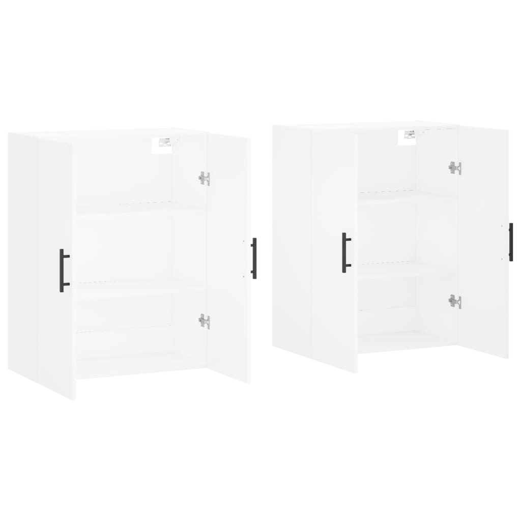 Armoires murales 2 pcs blanc 69,5x34x90 cm - XIOS
