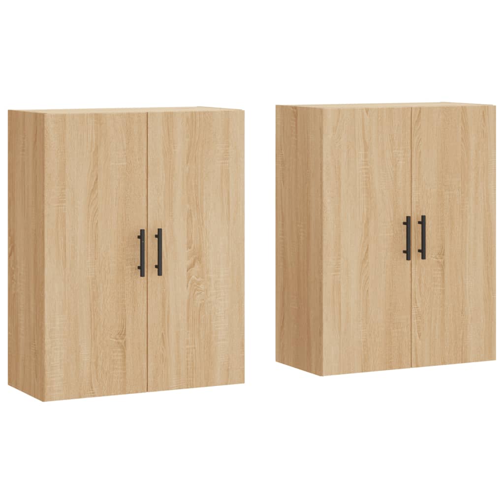 Armoires murales 2 pcs chêne sonoma 69,5x34x90 cm - XIOS
