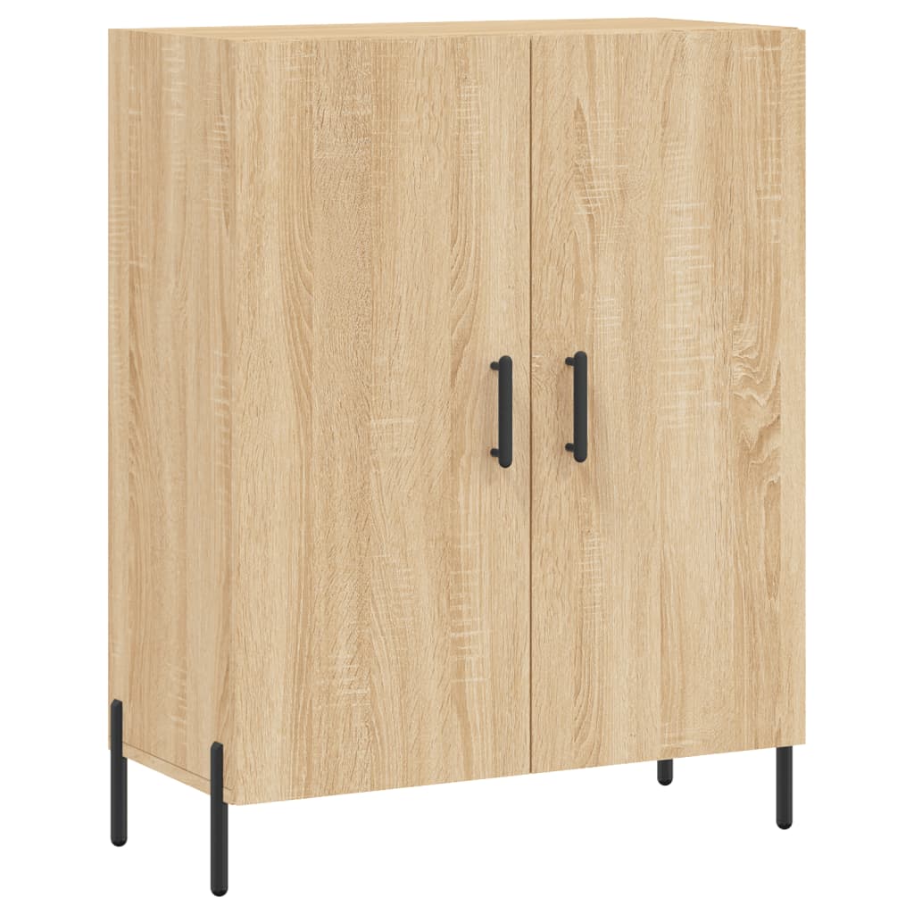 Buffet haut Chêne sonoma 69,5x34x180 cm Bois d'ingénierie - XIOS