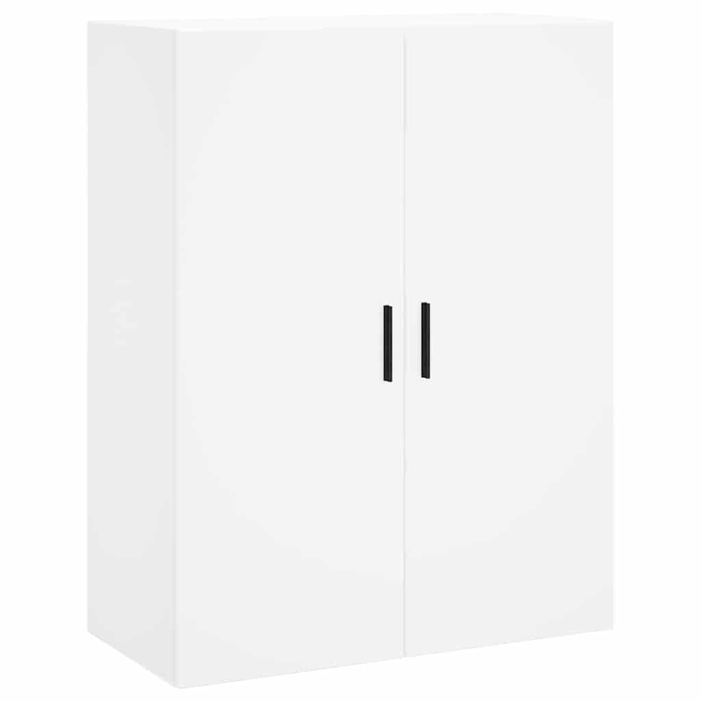 Buffet haut Blanc 69,5x34x180 cm Bois d'ingénierie - XIOS