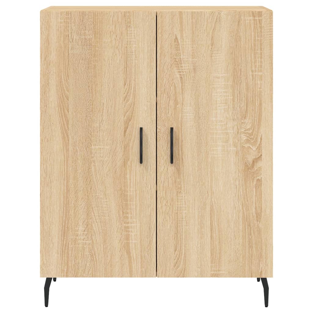 Buffet haut Chêne sonoma 69,5x34x180 cm Bois d'ingénierie - XIOS