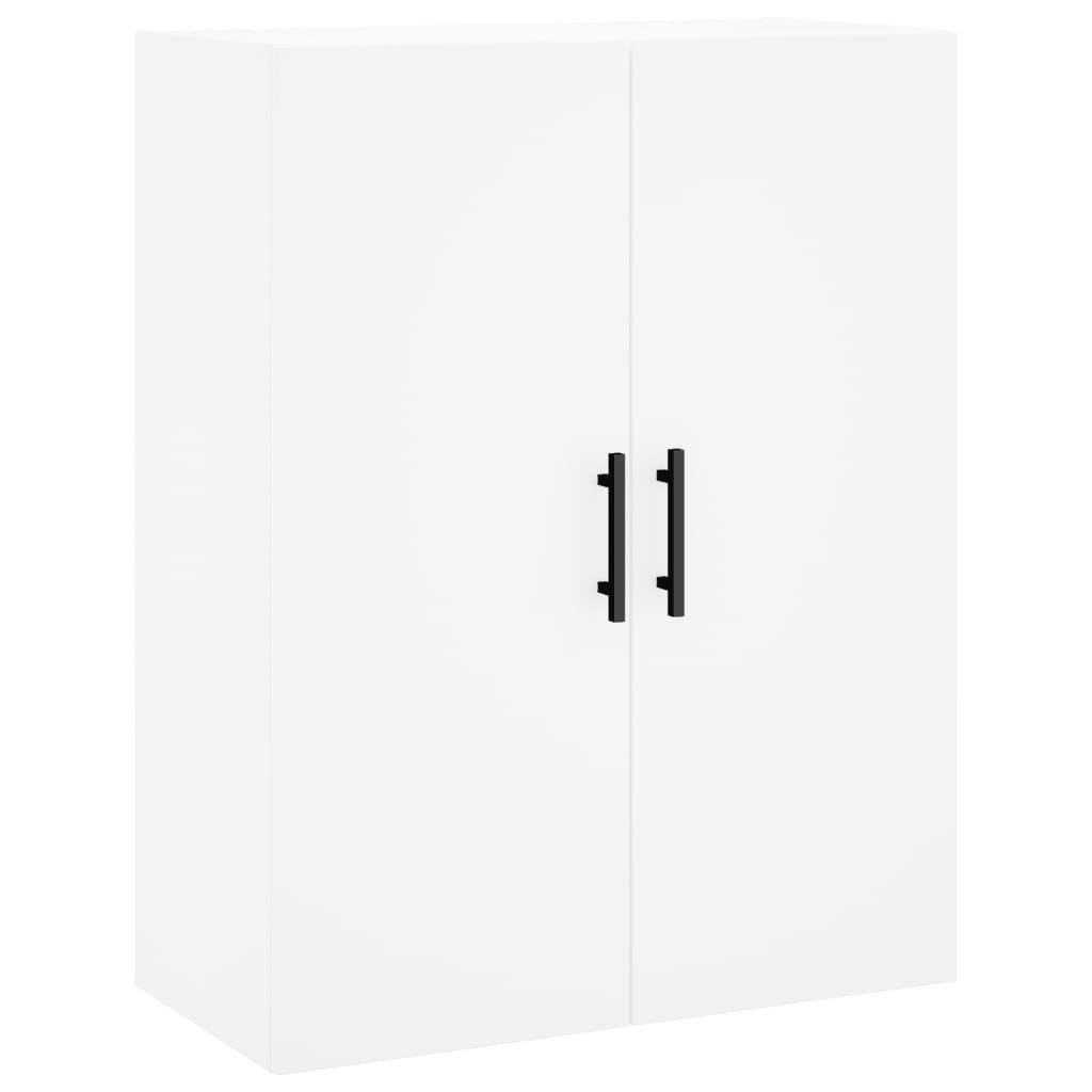 Buffet haut Blanc 69,5x34x180 cm Bois d'ingénierie - XIOS