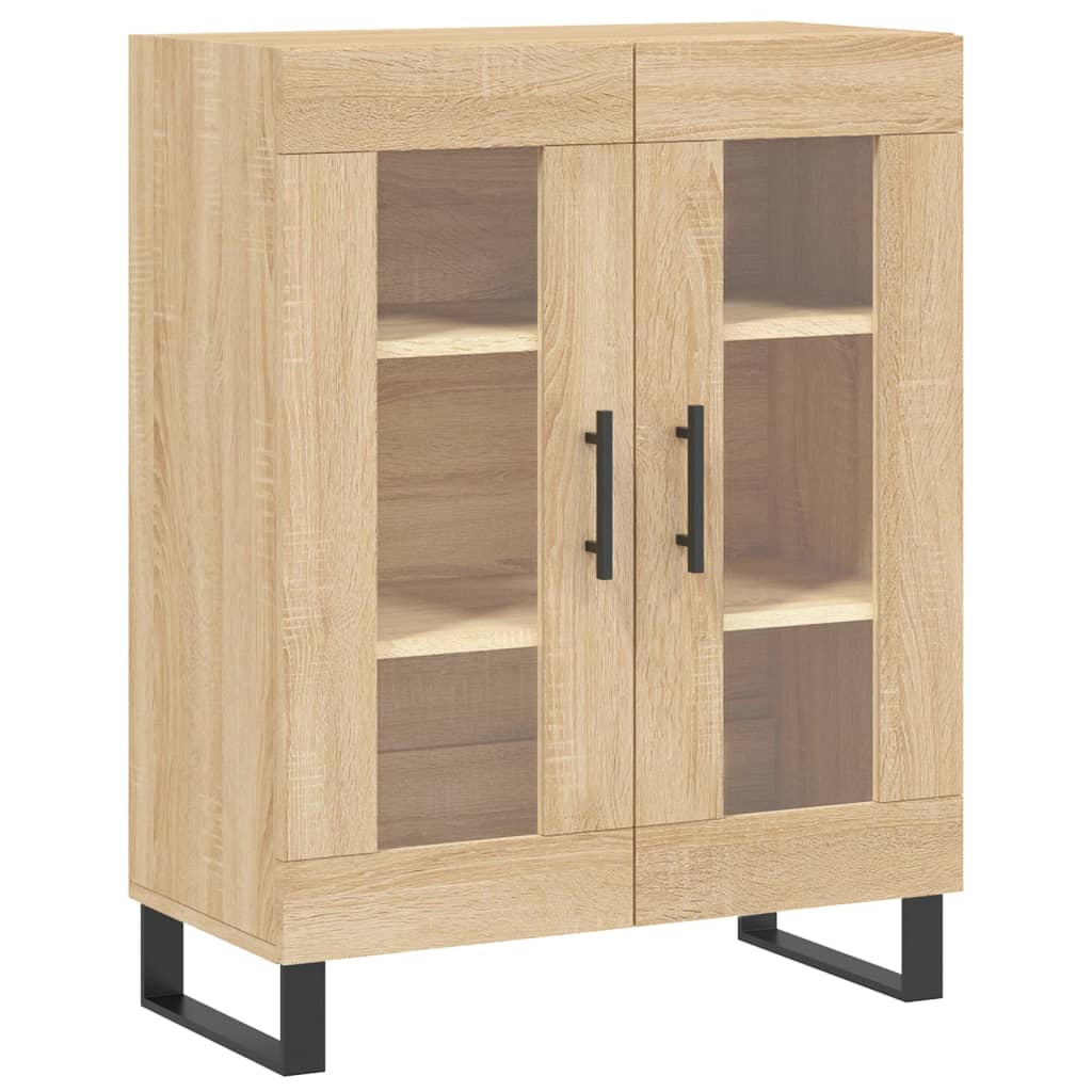 Buffet haut Chêne sonoma 69,5x34x180 cm Bois d'ingénierie - XIOS