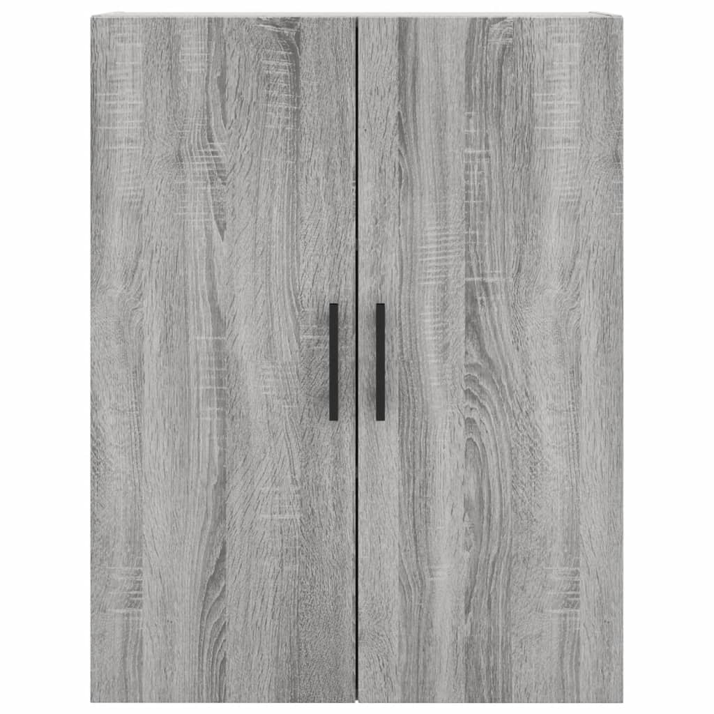 Buffet haut Sonoma gris 69,5x34x180 cm Bois d'ingénierie - XIOS