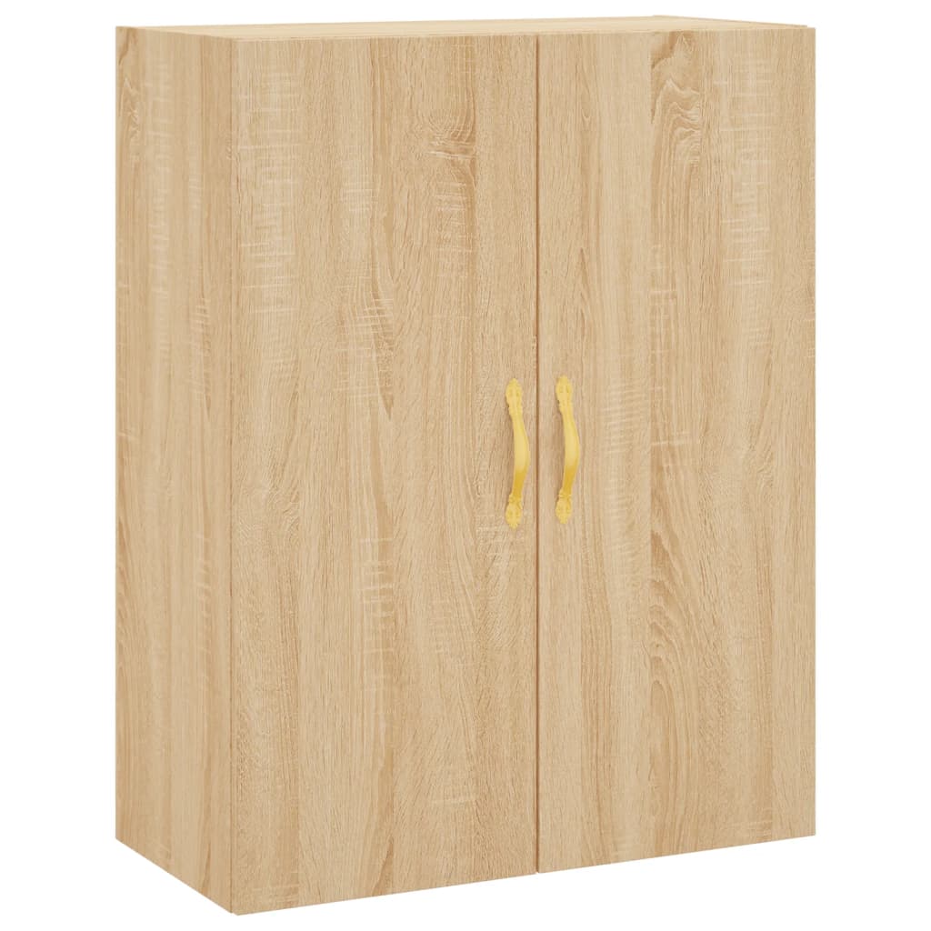 Buffet haut Chêne sonoma 69,5x34x180 cm Bois d'ingénierie - XIOS