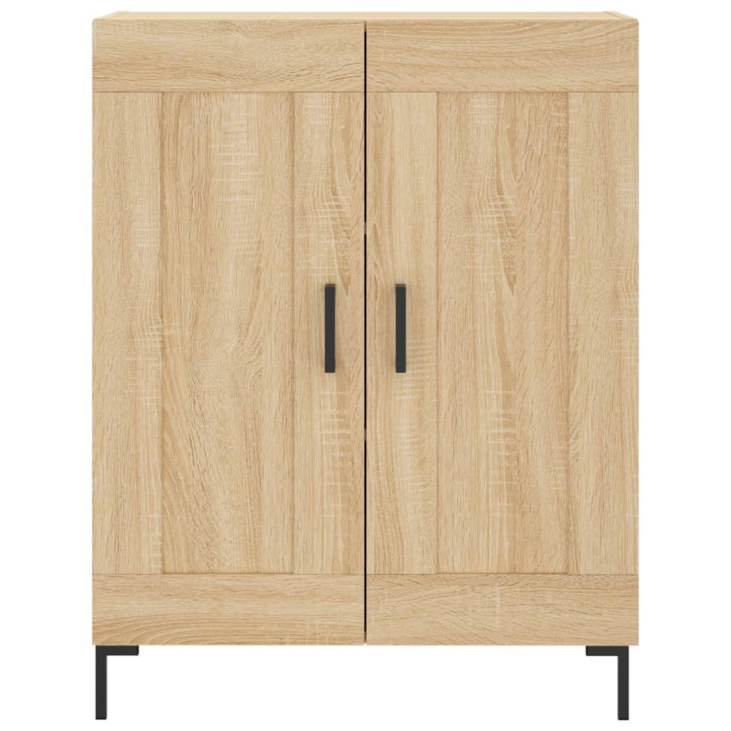 Buffet haut Chêne sonoma 69,5x34x180 cm Bois d'ingénierie - XIOS