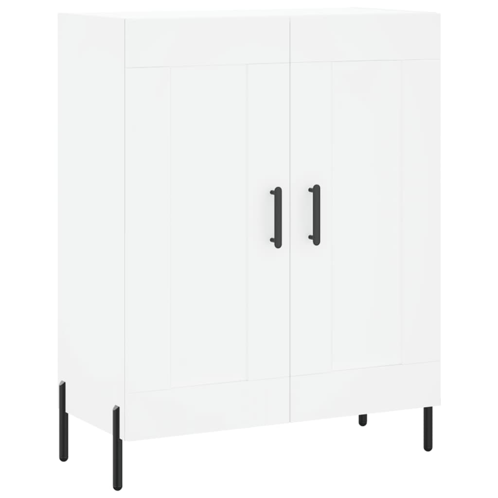 Buffet haut Blanc 69,5x34x180 cm Bois d'ingénierie - XIOS
