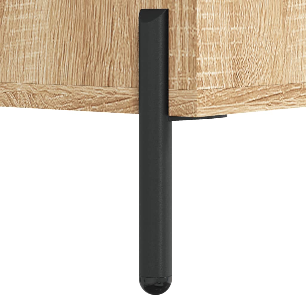Buffet haut Chêne sonoma 69,5x34x180 cm Bois d'ingénierie - XIOS
