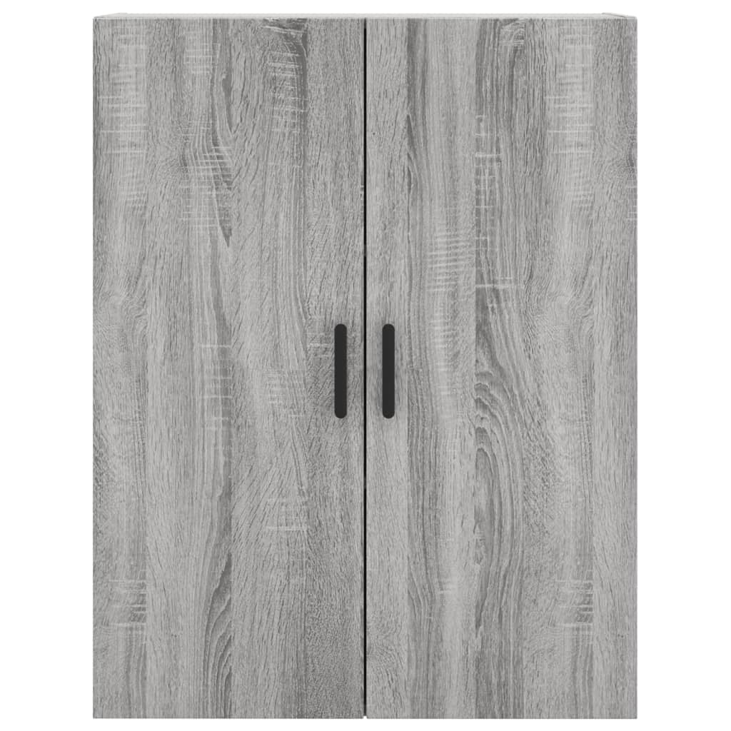 Buffet haut Sonoma gris 69,5x34x180 cm Bois d'ingénierie - XIOS