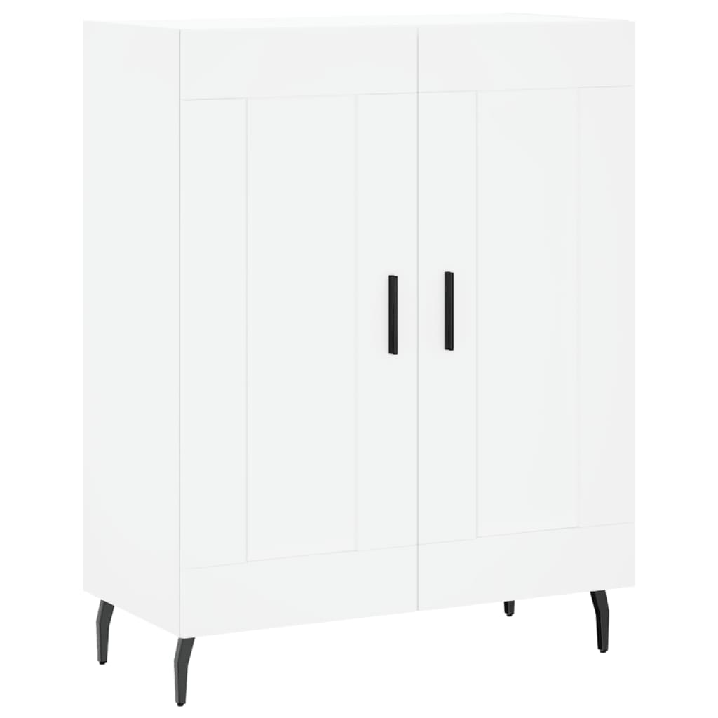 Buffet haut Blanc 69,5x34x180 cm Bois d'ingénierie - XIOS