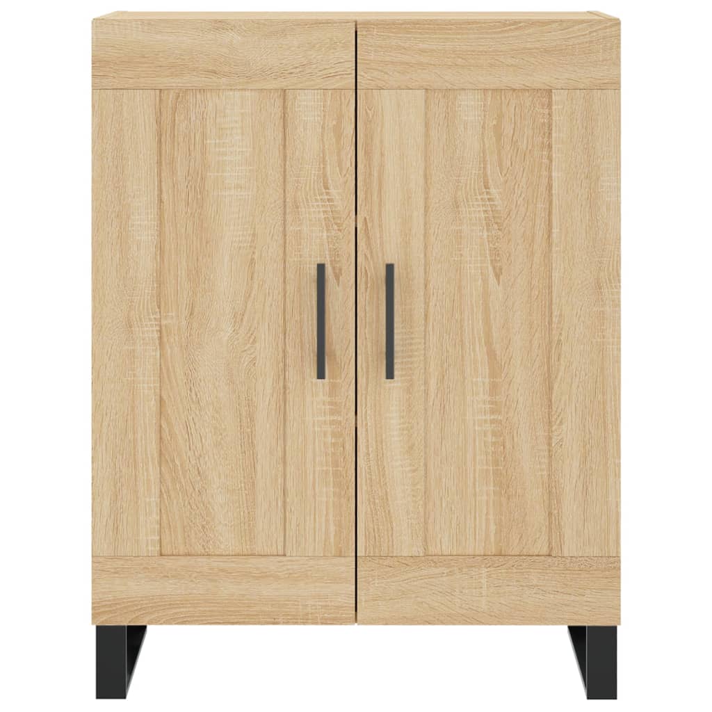 Buffet haut Chêne sonoma 69,5x34x180 cm Bois d'ingénierie