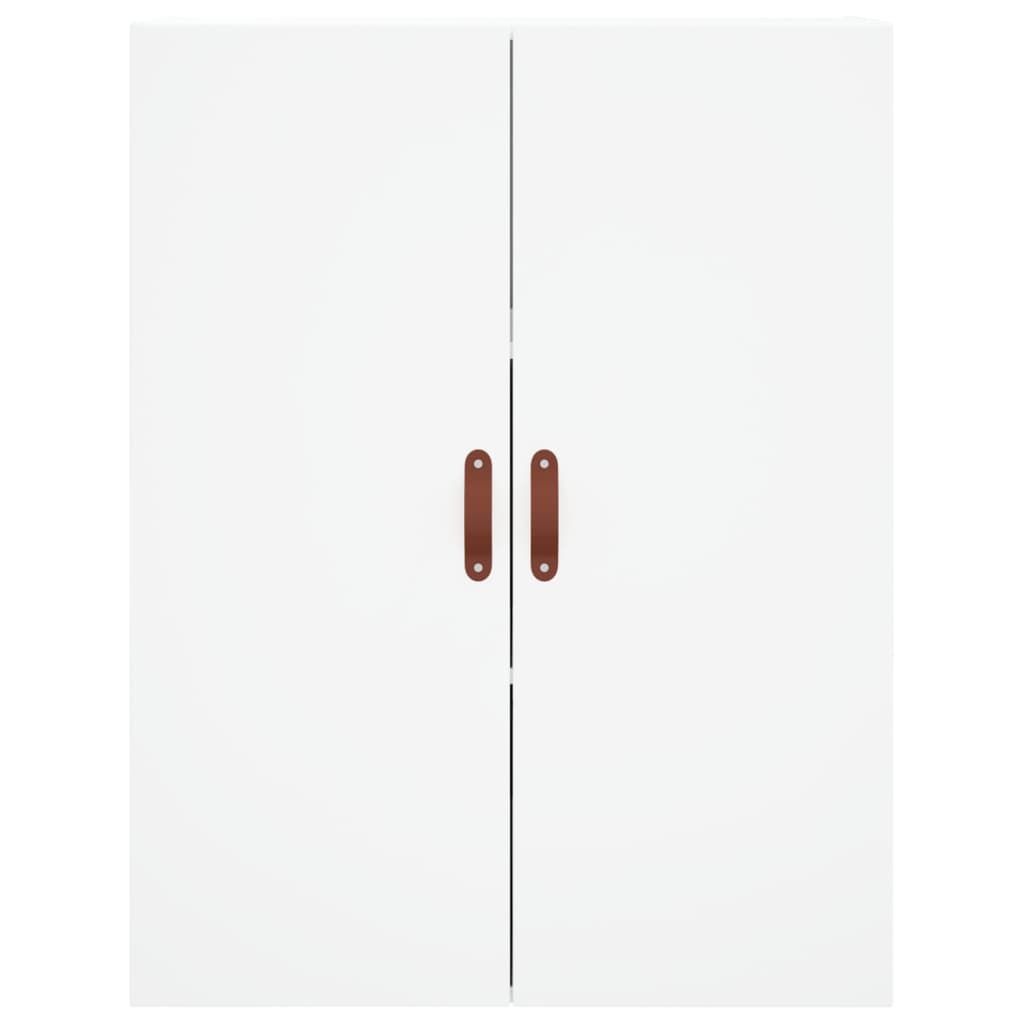 Buffet haut Blanc 69,5x34x180 cm Bois d'ingénierie - XIOS