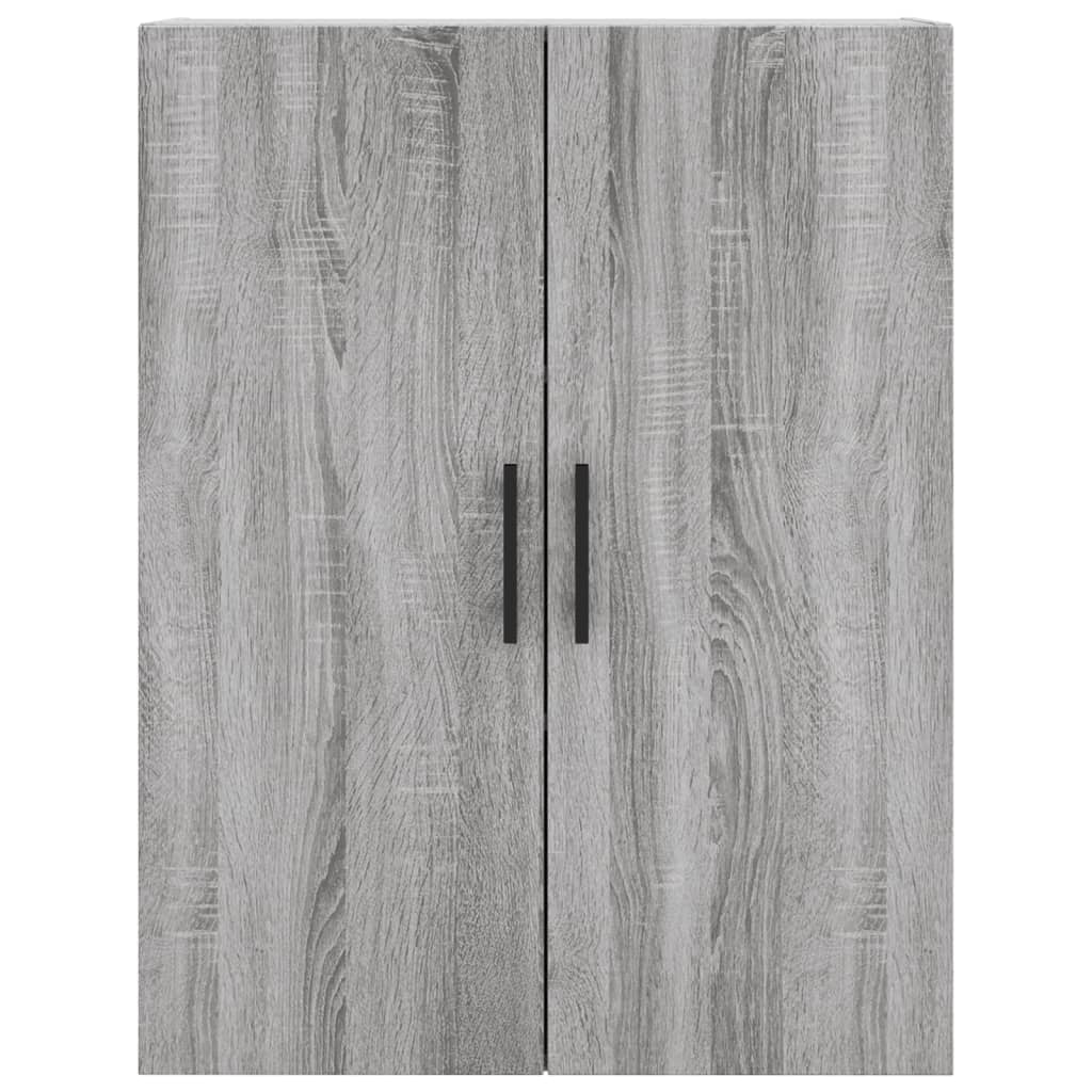 Buffet haut Sonoma gris 69,5x34x180 cm Bois d'ingénierie - XIOS