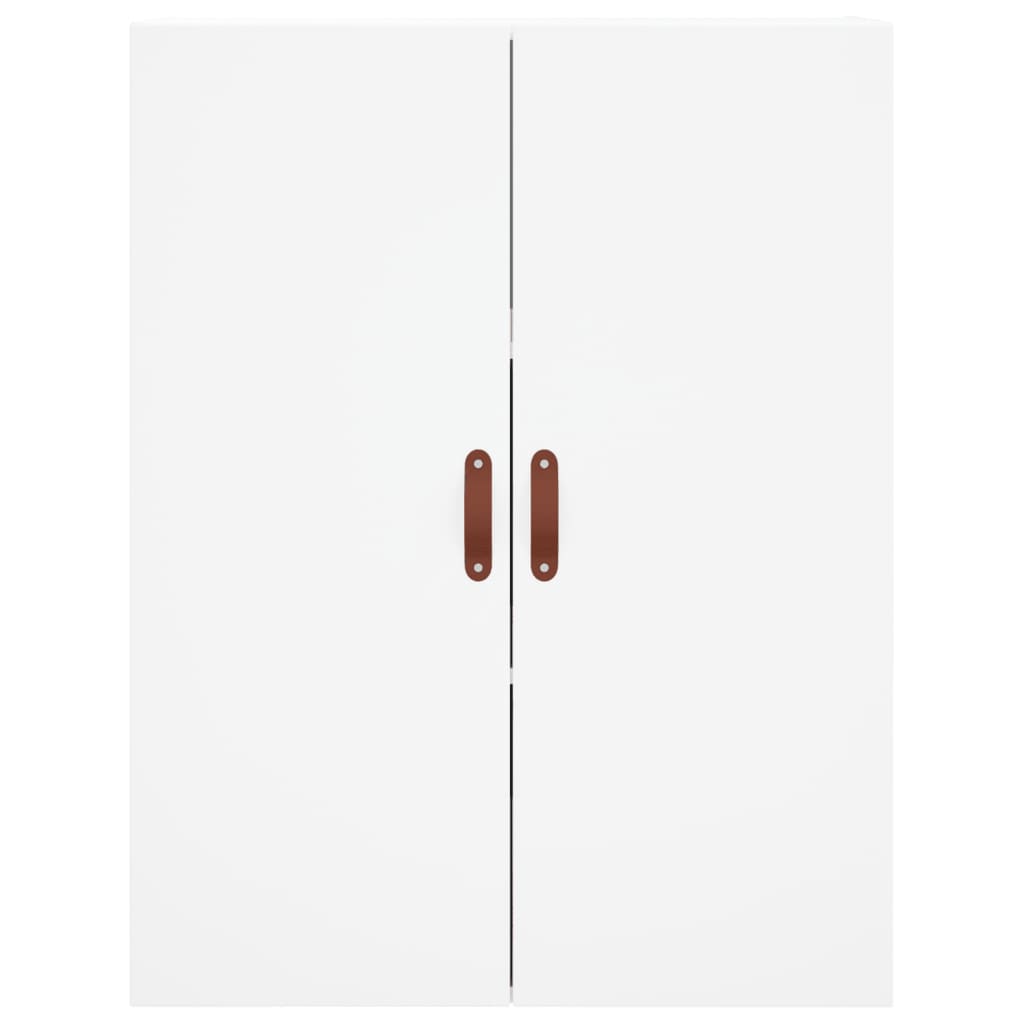 Buffet haut Blanc 69,5x34x180 cm Bois d'ingénierie - XIOS