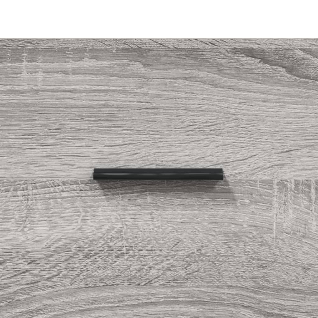 Buffet haut Sonoma gris 69,5x34x180 cm Bois d'ingénierie - XIOS
