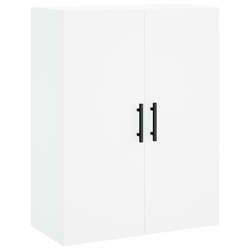 Buffet haut Blanc 69,5x34x180 cm Bois d'ingénierie - XIOS