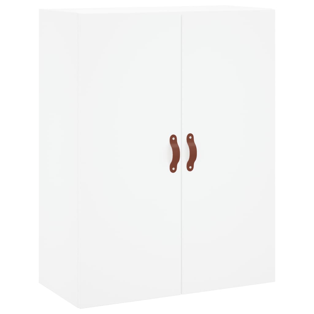 Buffet haut Blanc 69,5x34x180 cm Bois d'ingénierie - XIOS