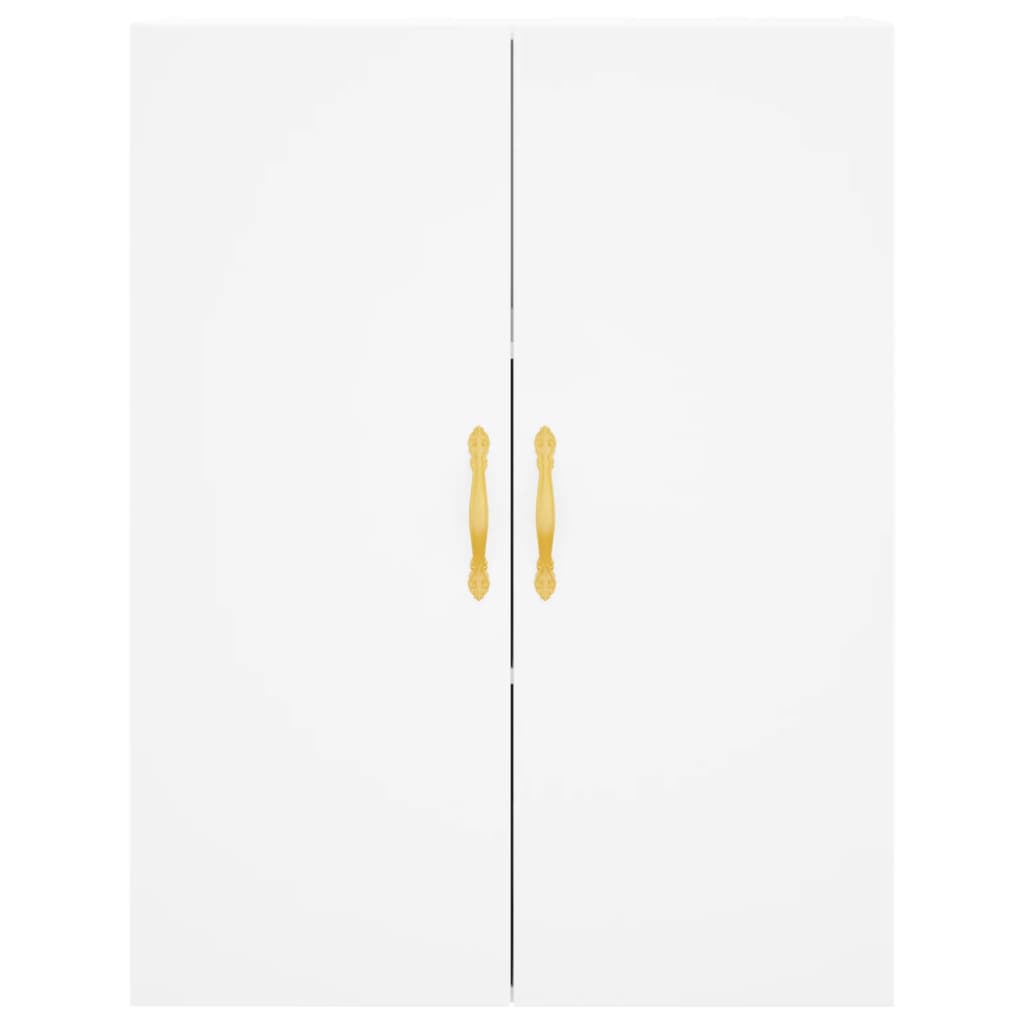 Buffet haut Blanc 69,5x34x180 cm Bois d'ingénierie - XIOS