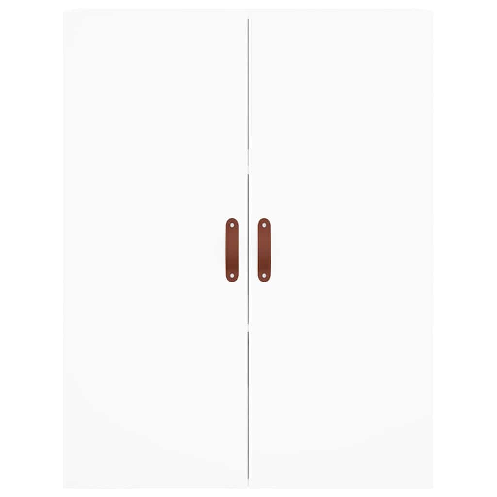 Buffet haut Blanc 69,5x34x180 cm Bois d'ingénierie - XIOS