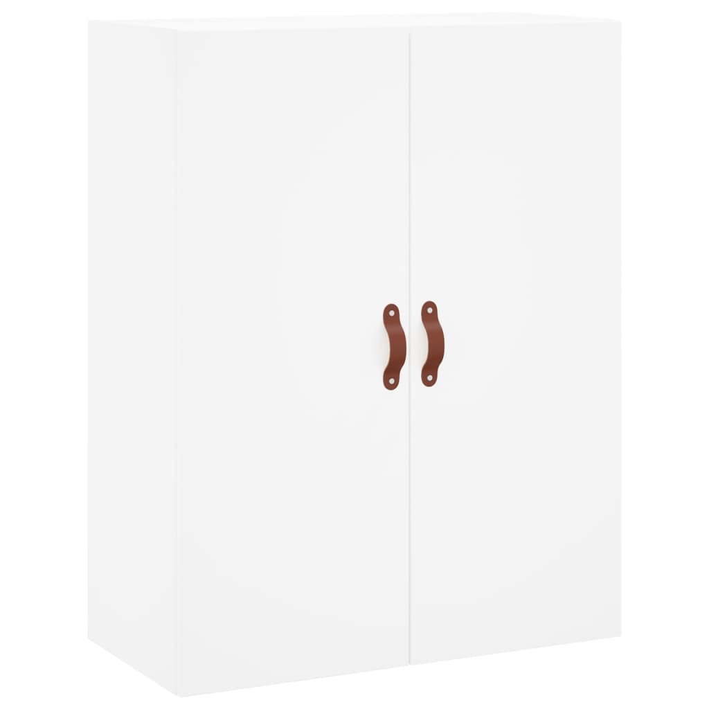 Buffet haut Blanc 69,5x34x180 cm Bois d'ingénierie - XIOS