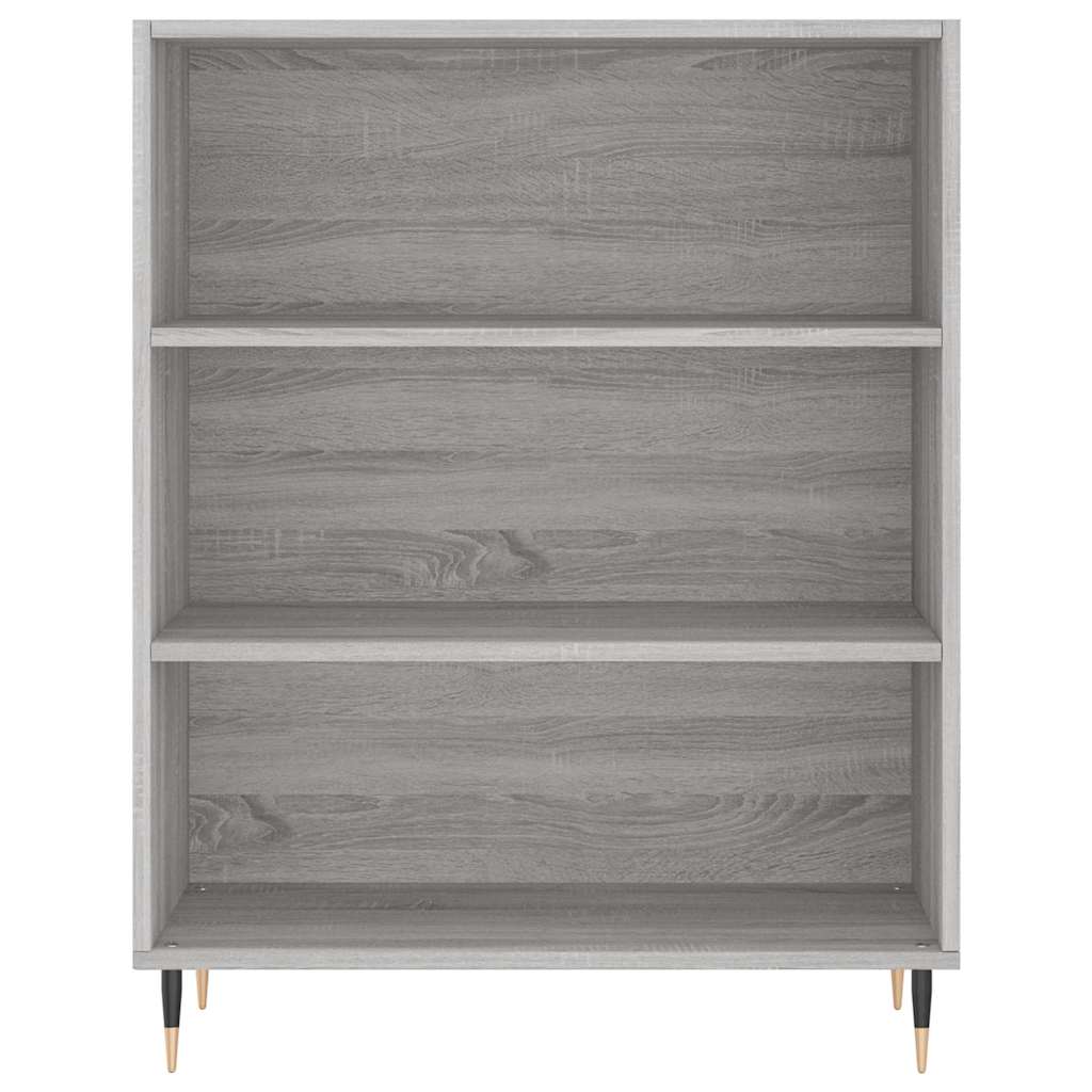 Buffet haut Sonoma gris 69,5x34x180 cm Bois d'ingénierie - XIOS