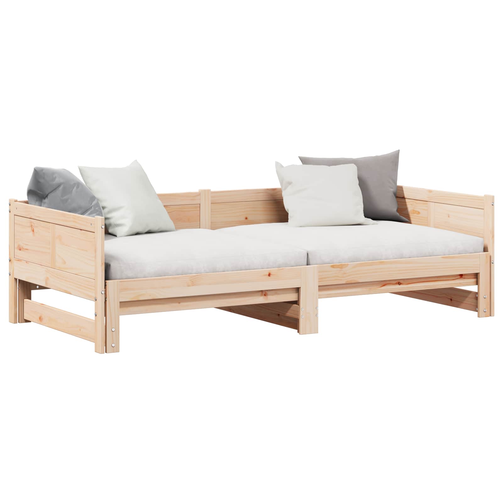 Lit Pull-out de Jour Marron 203,5 x 184 x 56,5 cm - XIOS