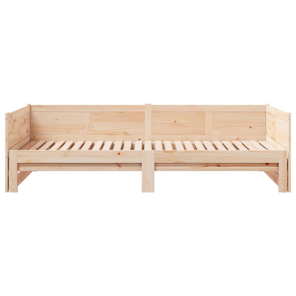 Lit Pull-out de Jour Marron 203,5 x 184 x 56,5 cm - XIOS