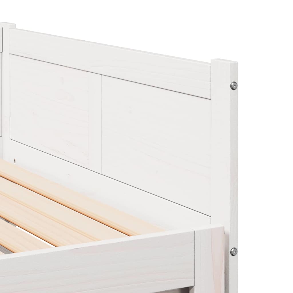 Lit Pull-out de Jour Blanc 203,5 x 184 x 56,5 cm - XIOS