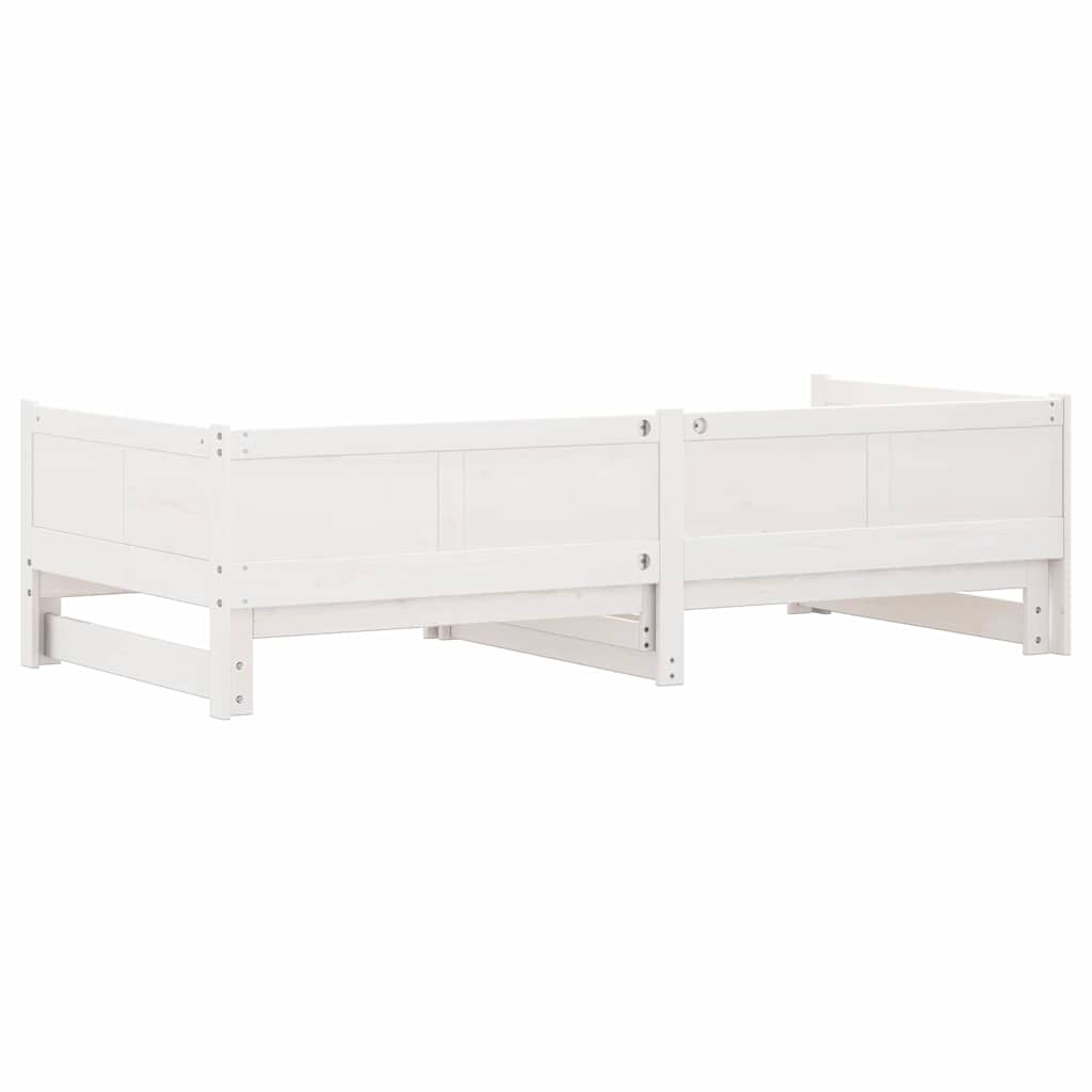 Lit Pull-out de Jour Blanc 203,5 x 184 x 56,5 cm - XIOS