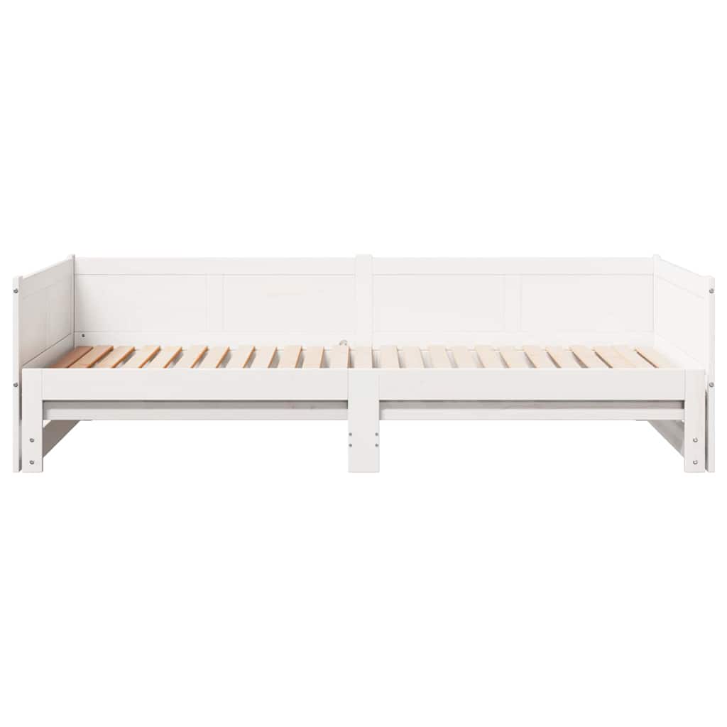 Lit Pull-out de Jour Blanc 203,5 x 184 x 56,5 cm - XIOS