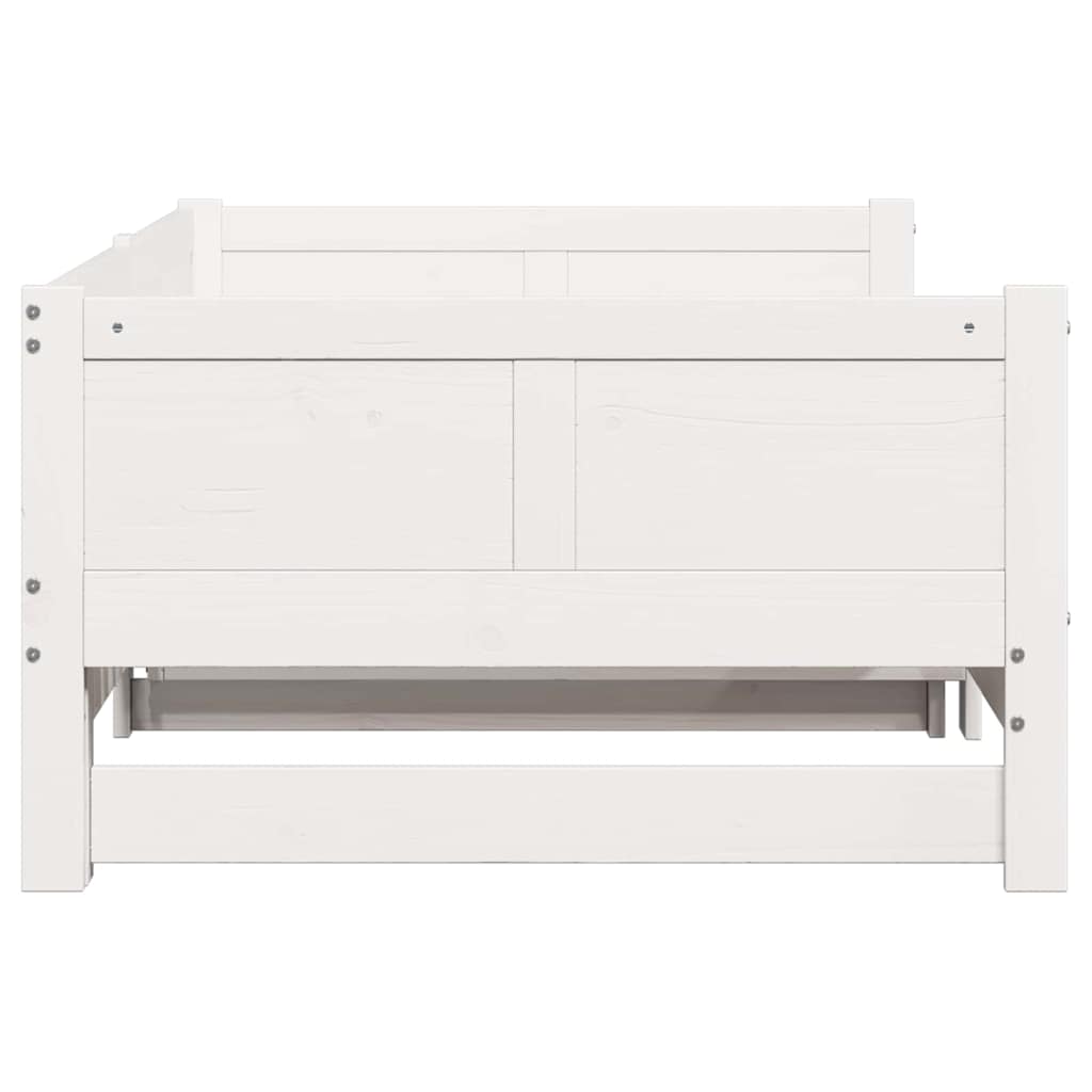 Lit Pull-out de Jour Blanc 203,5 x 184 x 56,5 cm - XIOS