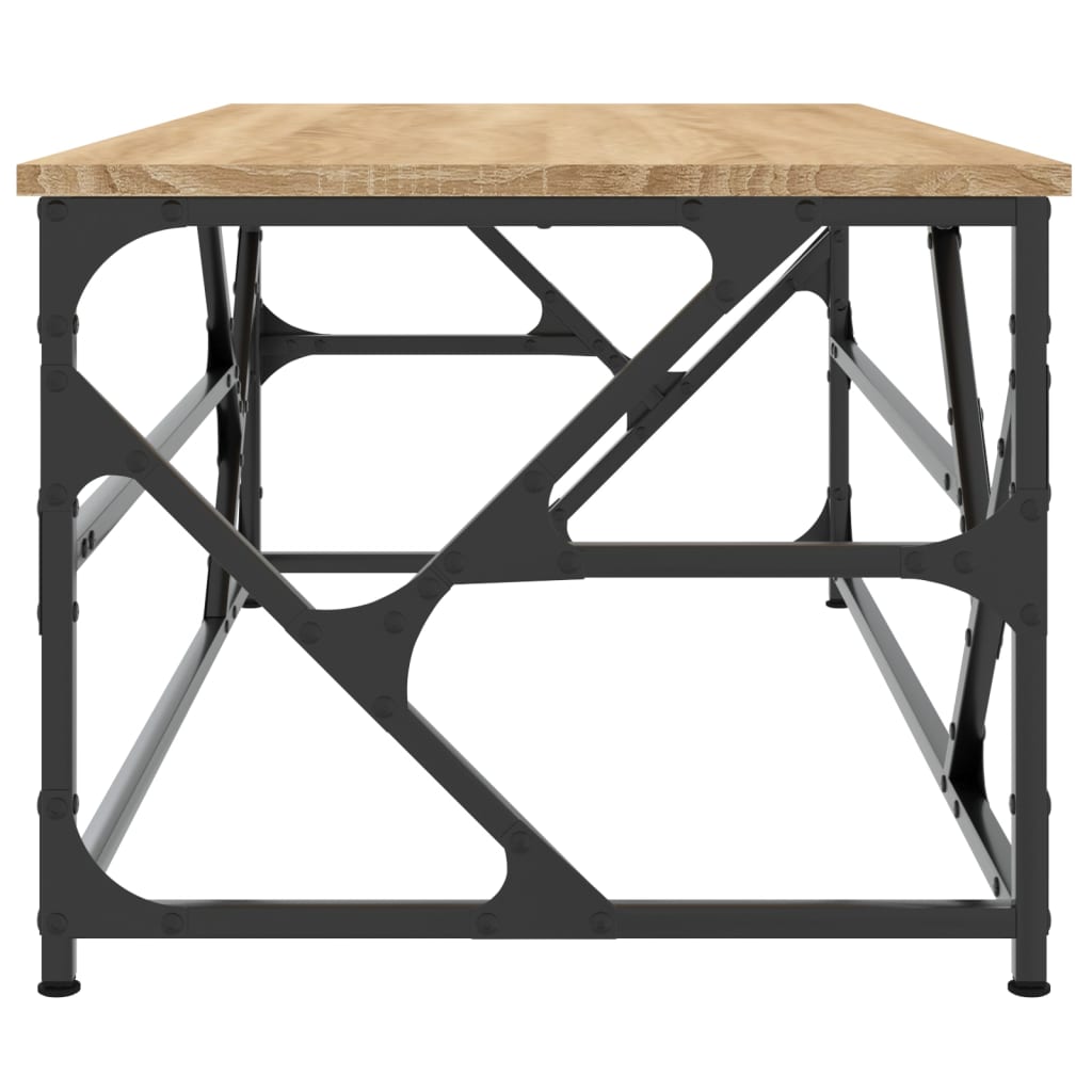 Table basse Chêne sonoma 100x50x40 cm Bois d'ingénierie - XIOS